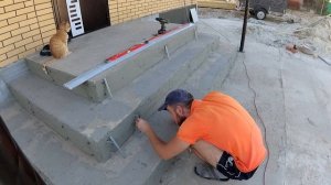 Крыльцо дома своими руками.Ошибки.Переделка. 1 серия