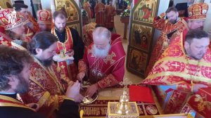 Патриарх Кирилл совершил Литургию в Никольском Шостьенском женском монастыре
