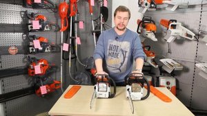 Как выбрать бензопилу. Сравнение бытовой Stihl MS 180 и профессиональной бензопилы Stihl MS 241 C-M
