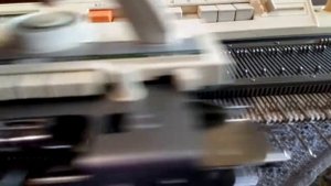 Бразер кн120.Прессовый узор с ажуром на 7 классе а также на любой 8-кнопочной машине любого класса