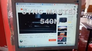 MONITOR SAMSUNG SYNC MASTER 540N SANTA BYTE