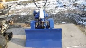 Снегоуборщик Чемпион STT1170E и мотоблок МБ-90М