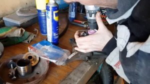 Продолжение ремонта сборка пневмо муфты на Volvo vnl 780.