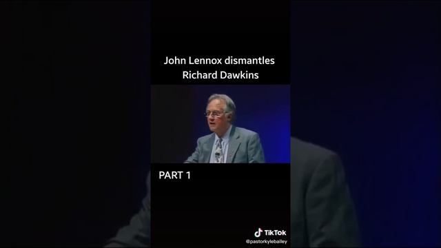 John Lennox schools Richard Dawkins