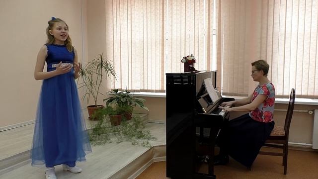 Гладких Анна | М.Глинка, В.Забилы - Не щебечи, соловейку смотреть онлайн