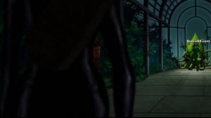 Ядовитый плющ целует женщину-кошку. Бэтмен:Тихо (2019).