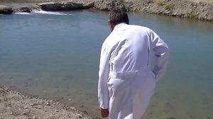 (фрагмент)Крещение в Церкви евангельских христиан баптистов города Тараз (Джамбул), 20.09.2014г