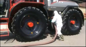 Самый большой опрыскиватель в мире!