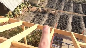 Стропильная система в Каркасном доме 6 на 12