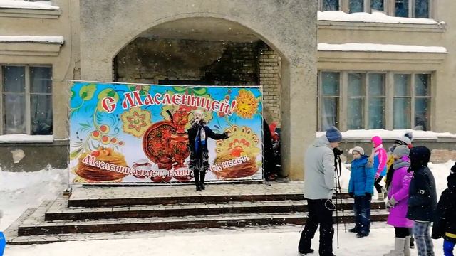 Моё выступление на масленице!///Росиночка Россия смотреть онлайн