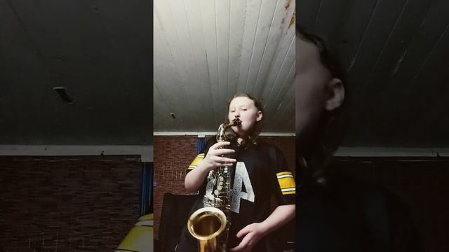 trying out tmy saxophone 🎷