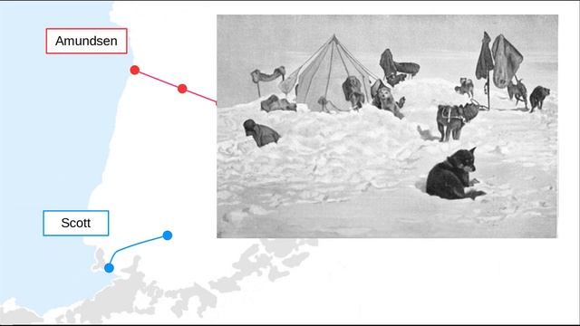 The race to the South Pole (1911) Amundsen and Scott смотреть онлайн