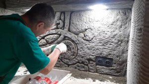 Как сделать узор из арт бетона | How to make a pattern from art concrete