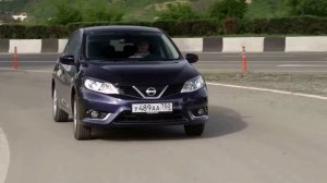 Nissan Tiida 2015 (Ниссан Тиида) тест с уральским характером