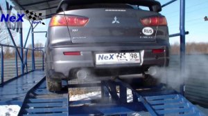 NeX® - _Mitsubishi Lancer X. RALLIART. Глушитель -Форсаж-