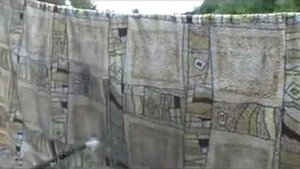 Стираем палас мойкой высокого давления