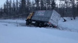 ЗИМНИК севера суровые ДАЛЬНОБОЙЩИКИ на ДОРОГАХ СЕВЕРА