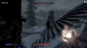 Let's Play The Elder Scrolls V Skyrim Witch Part 22 Draugr Death Overlord