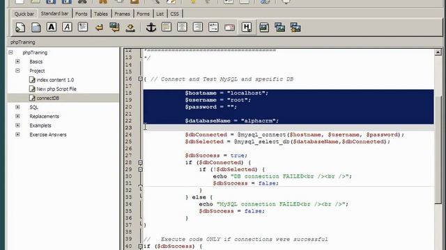 PHP and MySQL Tutorial For Beginners - Our First MySQL Query - Part 2 - LEC #22