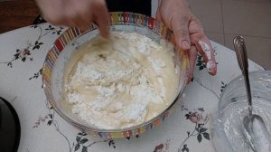 Десерт к новогоднему столу. Творожная шарлотка.