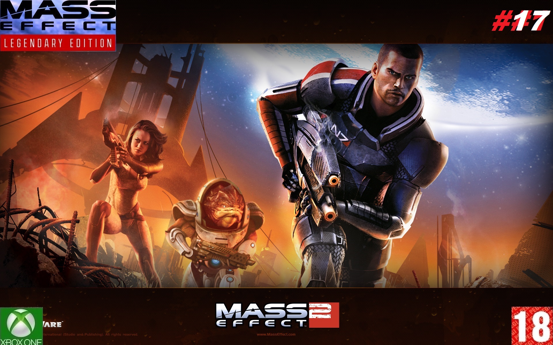 Mass Effect 2 Legendary Edition (Xbox One) - Прохождение - #17, Путь Свободы. (без комментариев)