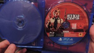 Игра Red Dead Redemption 2 распаковка на PS4
