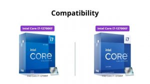 Intel Core i7-12700KF vs i7-13700KF Processor Comparison
