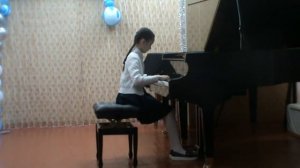 1.И.С.Бах. Двухголосная инвенция В-dur   2. К.Черни Этюд №6 ор.299  Исполняет Камчаткина Анастасия