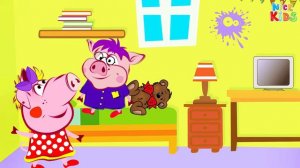 Поросенок Пеппа Домашнее Привидение свинка на русском все серии Джой и Привидение напугали Пеппу!