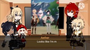 Genshin Impact react to Venti/Barbatos  2/3⚠️disturbing image⚠️