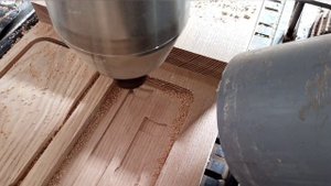 Изготовление шкатулки из ясеня на фрезерном станке с ЧПУ.