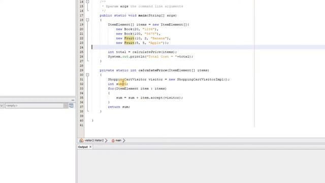 Visitor Design Pattern - JTK POLBAN смотреть онлайн