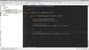 Android Development | Coroutine Threads