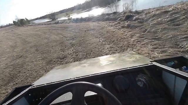 Самодельный каракат с двигателем от Оки