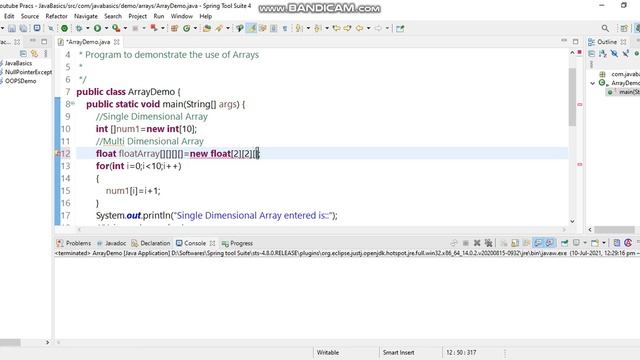 What are Arrays in Java? [Contiguous Allocation in Memory]