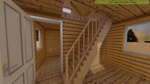 Проект индивидуального жилого дома D005 - 5500х5000 (Project of an individual residential building)