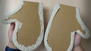 ? Варежки новогодние на дверь - праздничный декор своими руками. Просто, быстро и очень красиво! ?