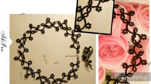 Ажурные украшения в технике Фриволите челноком