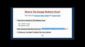 How to Fix and Remove the Search Redirect Virus