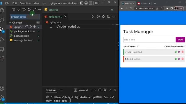 MERN Stack Tutorial | #3 - Create Express Server