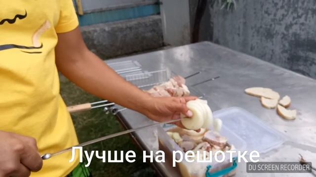 Как приготовить вкуснейший шашлык ребра и овощи гриль смотреть онлайн