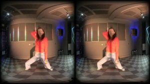 VR180 | Girls Having Fun at The Dance Studio | VR 3D Video | Hip Hop Duo | Freestyle Dance | 4K