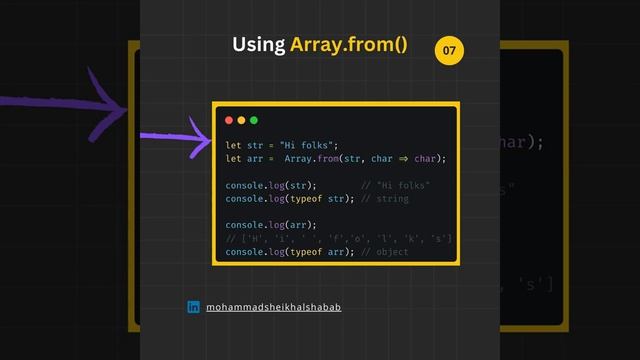 Convert a string to an array in JavaScript