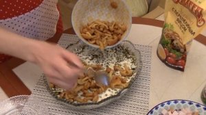 #Салат "БОЯРСКИЙ_с_маринованными_опятами#Праздничный!!75