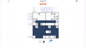 Прохождение игры NONOGRAM 29 апреля