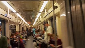 Парад поездов в Москве на БКЛ 2024 Поезд Ока - Баклажан 2015 18 мая 2024 года 13:58:31