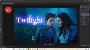 Twilight Movie Style, Glowing Text Effect in Photoshop