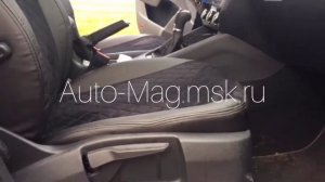 Чехлы Шкода Октавия А7 с алькантарой от Автопилот