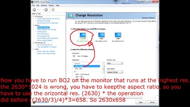 How to run BlackOps2 On 3 monitors without SLI or EYEFINITY смотреть онлайн