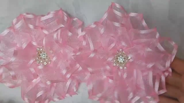 Легкие и воздушные банты из органзы своими руками..mp4 смотреть онлайн